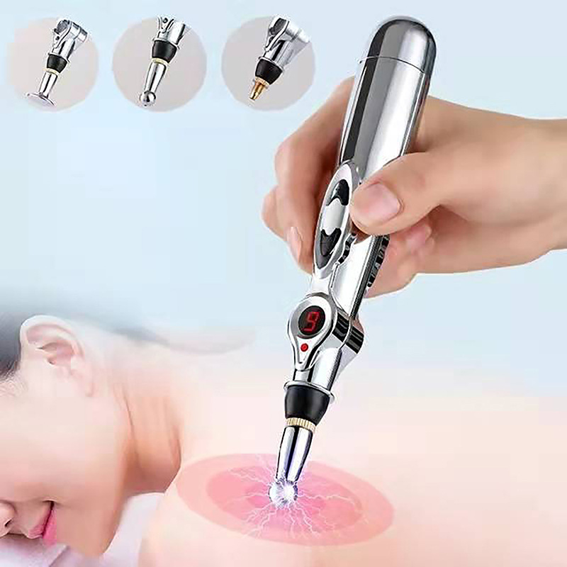 Tens Pain Relief Unit - ปากกาฝังเข็มอิเล็กทรอนิกส์ 5 in 1 สำหรับกดจุดฝังเข็ม บำบัดเส้นลมปราณ