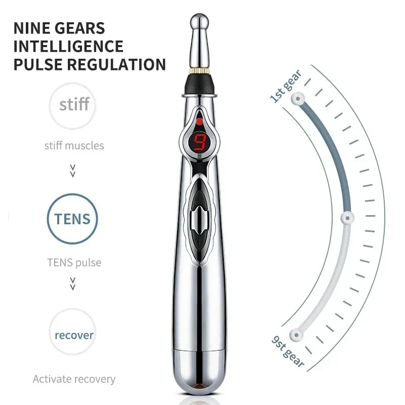 อิเล็กทรอนิกส์ฝังเข็มปากกาจุดฝ - Tens Pain Relief Unit บทวิจารณ์และราคา
