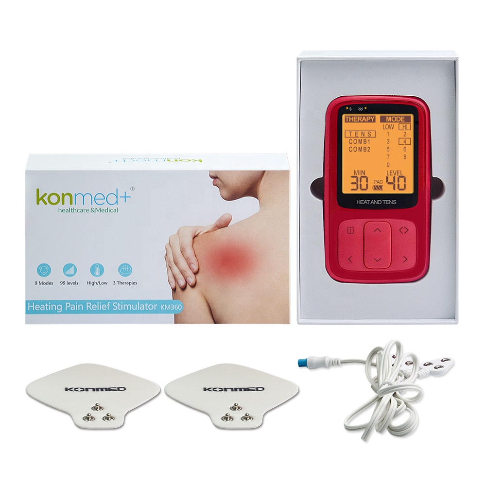 เครื่องนวดไฟฟ้าแบบพกพา KM360 ผ - Tens Pain Relief Unit บทวิจารณ์และราคา